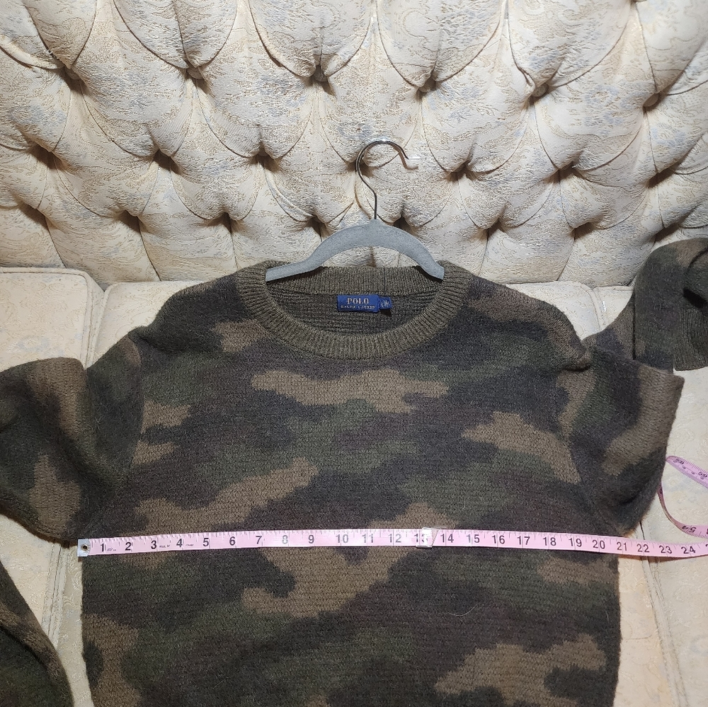 Polo by Ralph Lauren Camouflage Sweater - Green and Brown - Picture 6 of 9